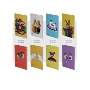 دفتر کلاسیک سیمی 40 برگ وزیری جلد نرم کارتن 96 عددی 900047 (برند الیپون)