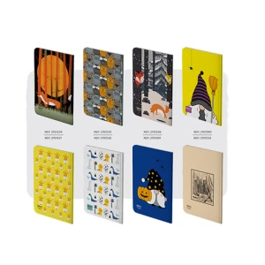 دفتر کلاسیک شومیز سیمی 60 برگ وزیری تک خط جلد نرم کارتن ۸۰ عددی 900۱۰ (برند الیپون)