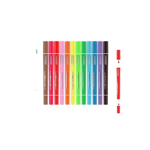 ماژیک 12 رنگ Sketch Markers کارتن 72 عددی ۳۹۹۶ (برند فونزل)