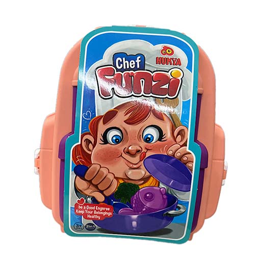 کوله پشتی آشپزی فانزی دخترانه کارتن ۱۲ عددی (برند هوکیا تویز)