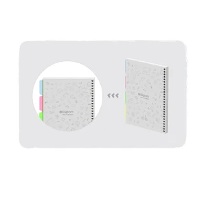 یدک کلاسور 100 برگ 26 حلقه ۱۸ در ۲۵ سانتیمتر کارتون ۵۰ عددی 30062 (برند الیپون)