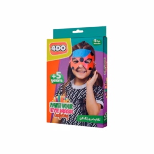ست رنگ آمیزی نقاب لیدی باگ (ladybug) کارتن ۱۲ عددی (برند 4do)