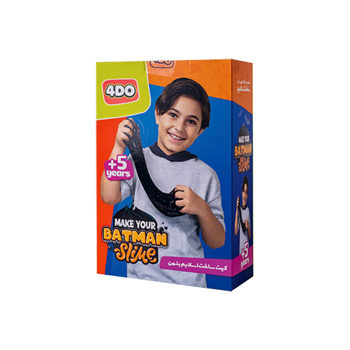 کیت ساخت اسلیم طرح بتمن کارتن ۱۲ عددی (برند 4d0)