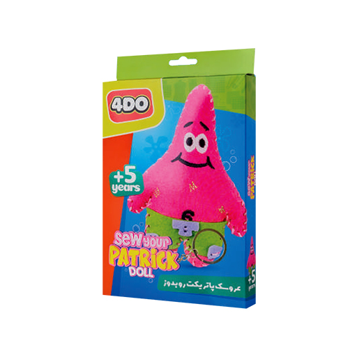 عروسک پاتریک کارتن ۱۲ عددی (برند 4do)