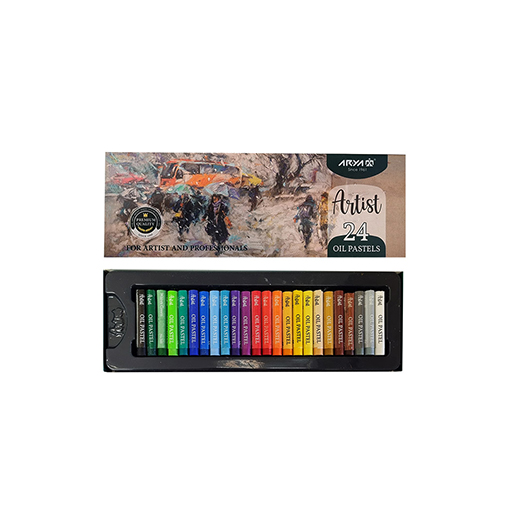 پاستل 24 رنگ آرتیست (برند آریا)